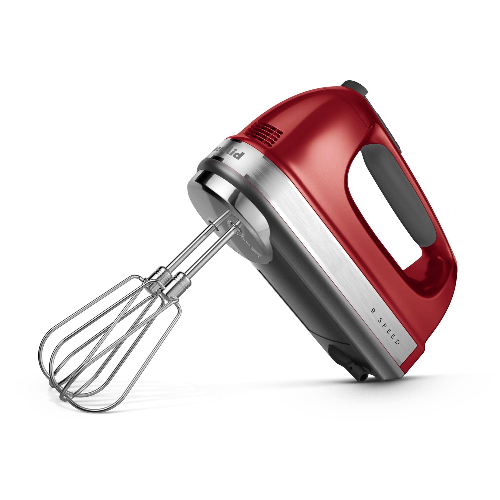 KitchenAid KHM926ER 9-Speed Hand Mixer in Empire Red - Perfect for Baking, Whipping & Mixing - Ideal for Cookies, Cakes & Desserts