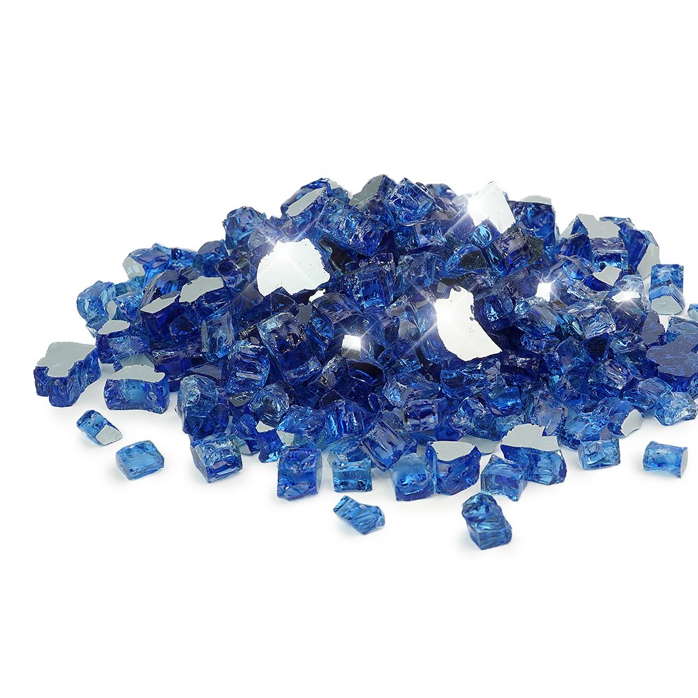 20lb Fire Glass for Fire Pit - 1/2