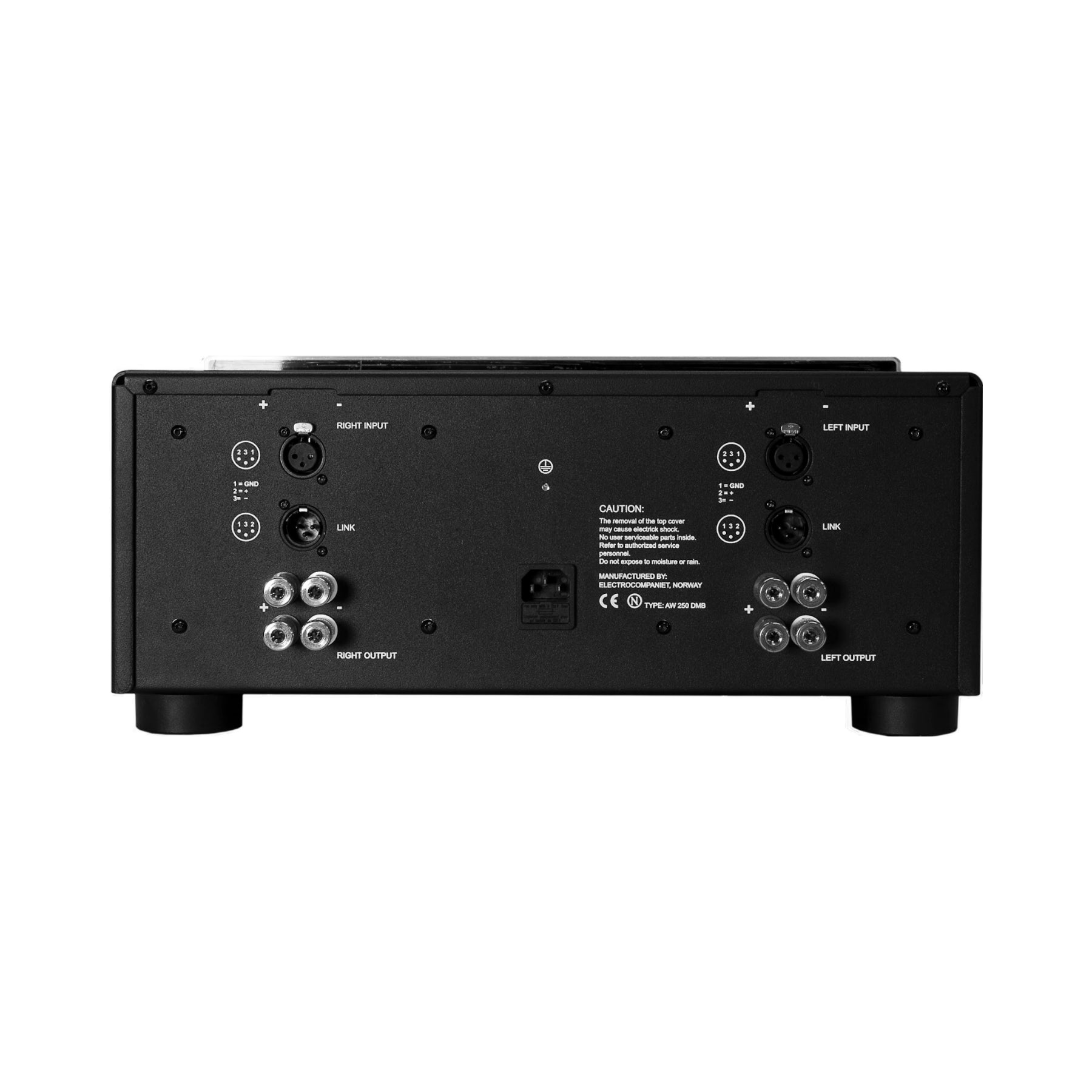 Electrocompaniet AW250R High-End Stereo Power Amplifier for Audiophiles - Perfect for Home Theater & Hi-Fi Audio Systems