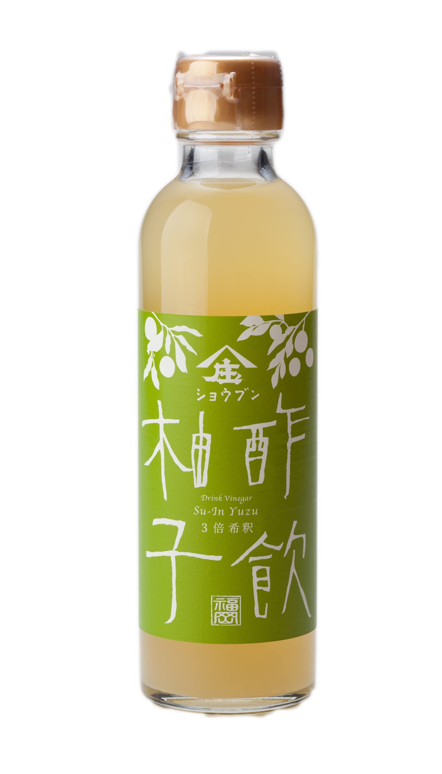 Premium Japanese Yuzu Flavored Rice Vinegar - Su-in Drink Vinegar Citron 200ml (6.8oz) | 100% Pure Rice Vinegar Made in Japan | Perfect for Cooking, Salad Dressing & Healthy Beverages