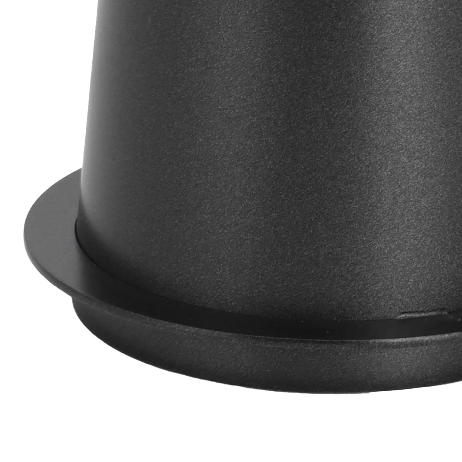 58mm Stainless Steel Coffee Dosing Cup - Espresso Machine Accessory for Precise Coffee Grounds Measurement | Perfect for Home Baristas & Coffee Shops | Black