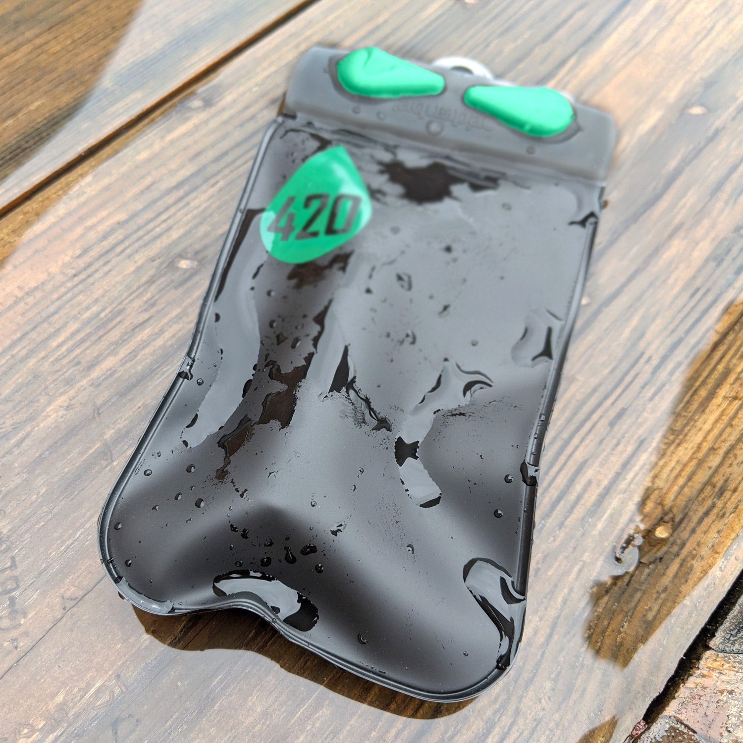 AquaPac Waterproof Stash Pouch Case - Secure & Water-Resistant Storage for Phones, Cash & Essentials - Perfect for Swimming, Hiking & Outdoor Adventures