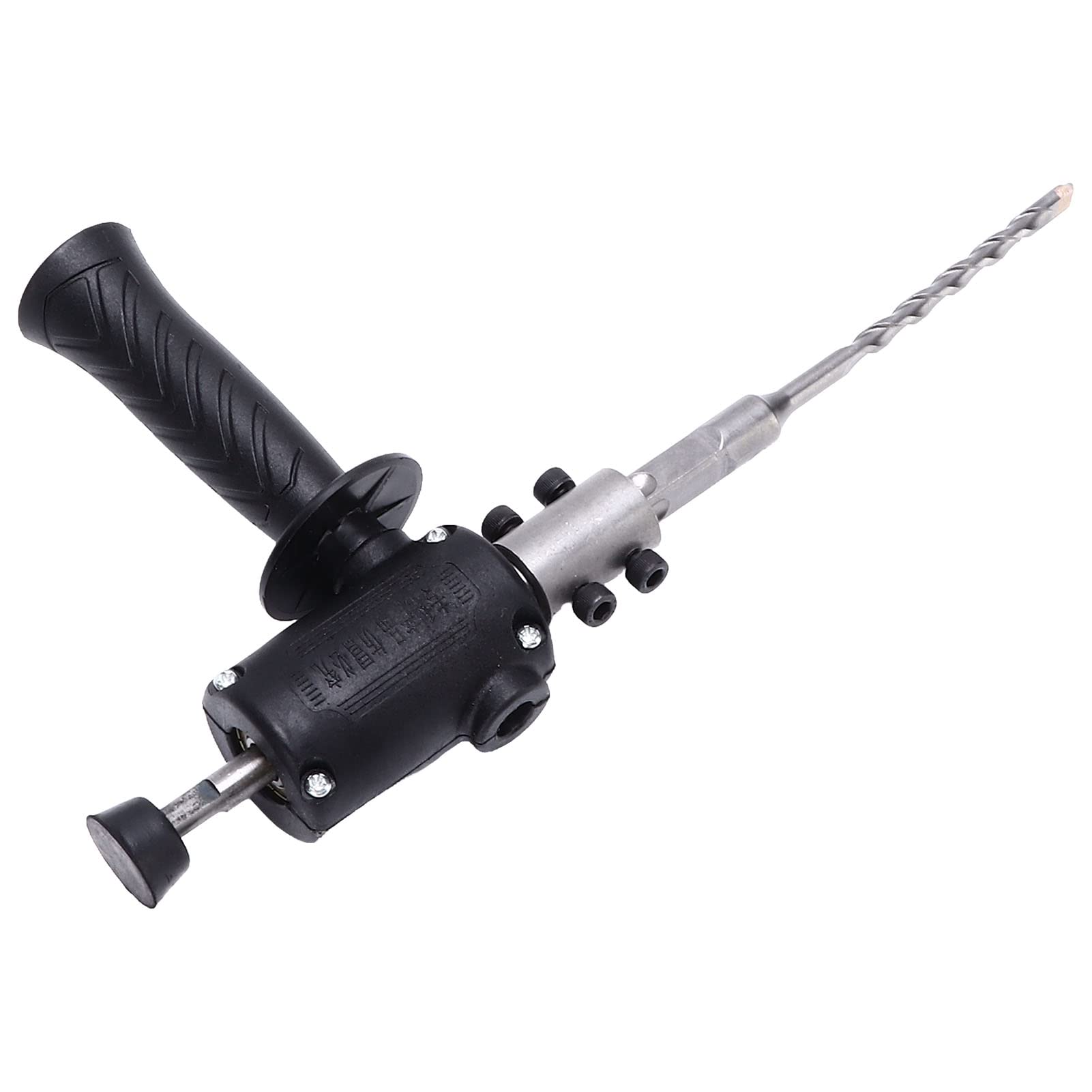 Multifunctional Electric Hammer Drill Attachment - Ergonomic Handle for Wall & Concrete Drilling | Portable Power Tool Accessories for DIY & Construction Projects