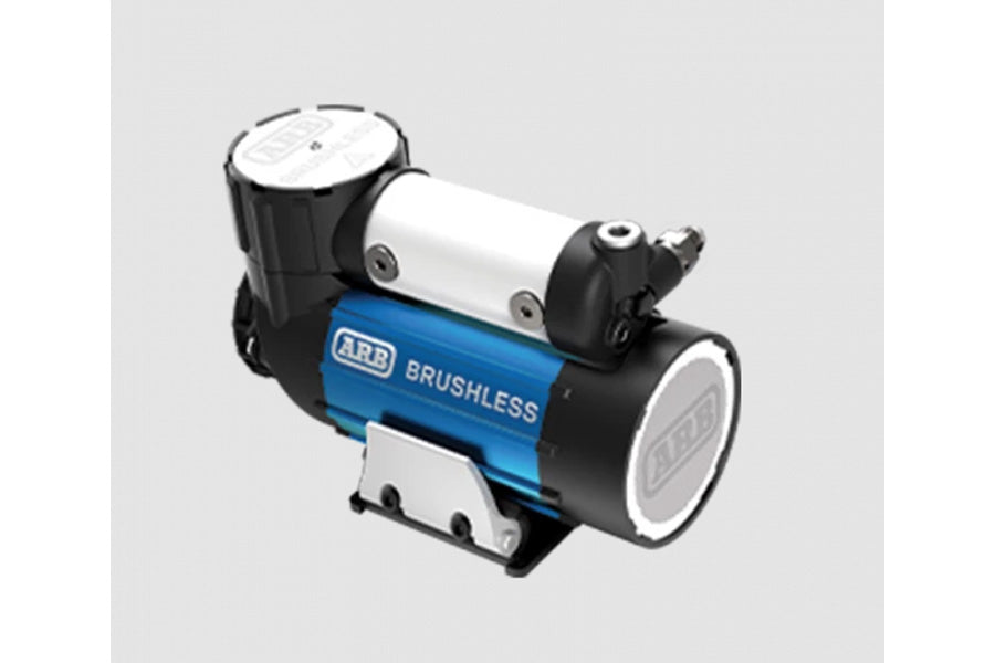 ARB Single Portable Onboard Air Compressor - High Performance 12V Brushless Off-Road Tire Inflator for Trucks, SUVs & 4x4 Vehicles - Perfect for Camping, Off-Roading & Emergency Tire Inflation