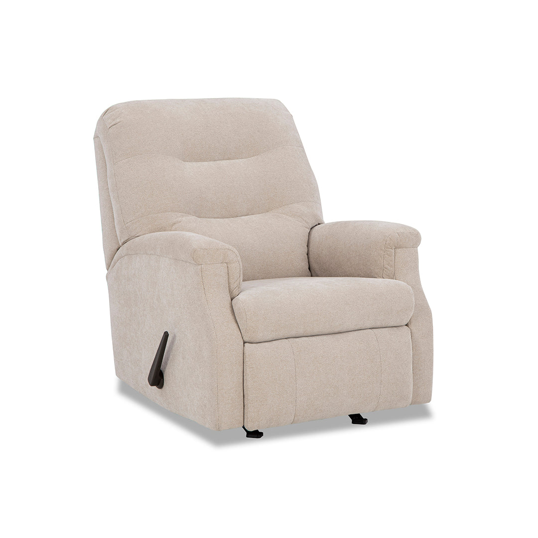 Barbara Rocker Recliner Chair - Comfortable Leather Reclining Chair with Footrest for Living Room, Bedroom & Home Theater - Perfect for Relaxing, Reading & Watching TV