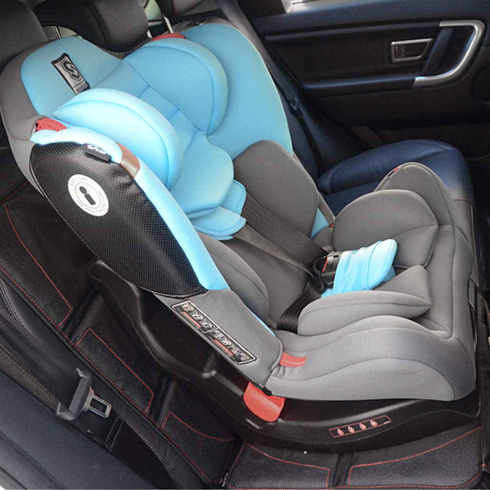 J&C Car Seat Protector - Waterproof Non-Slip Car Seat Cover for Baby & Child Safety Seats, Dog Mats & Kick Mats - Perfect for Road Trips, Daily Commutes & Pet Travel