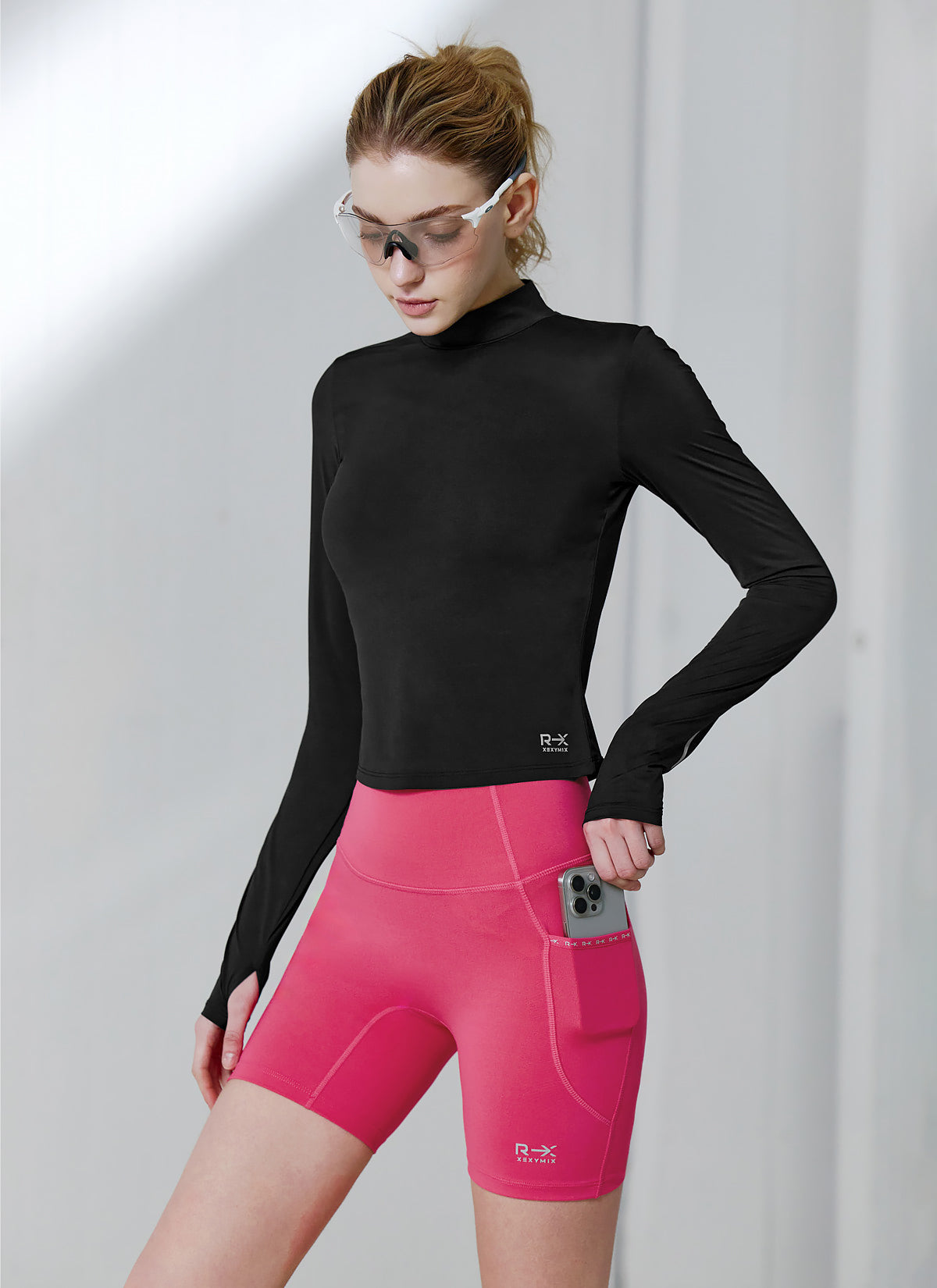 1+1 RX Comfort Fine Pocket 3.5 Leggings for Women - Soft Yoga Pants with Side Pockets for Workout, Running & Lounge Wear