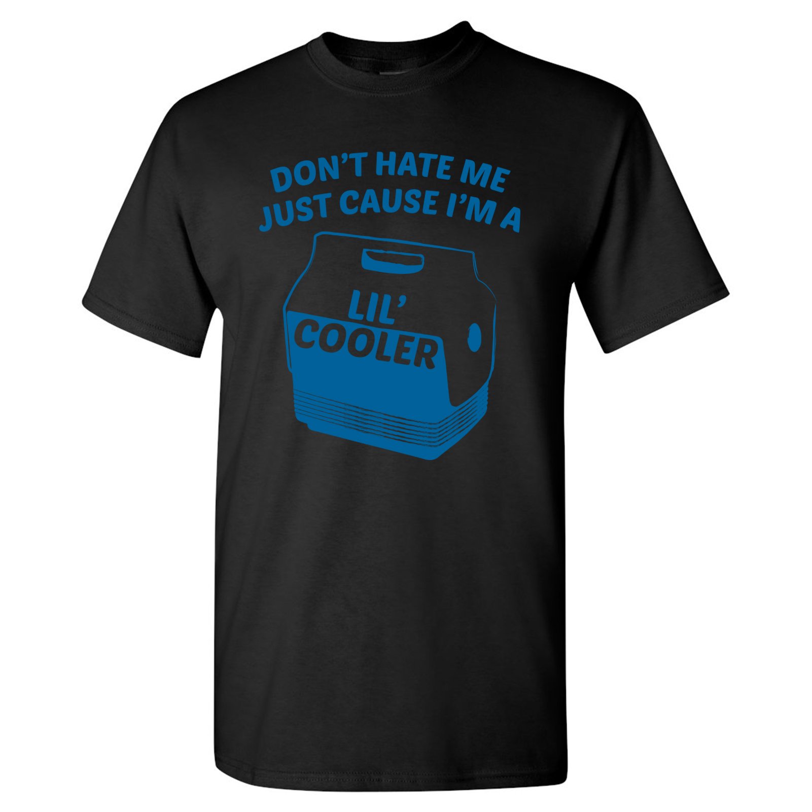 Funny 'Don't Be Mad I'm a Lil Cooler' Pun T-Shirt - Humorous Novelty Tee for Men & Women - Perfect for Parties, Gifts & Casual Wear