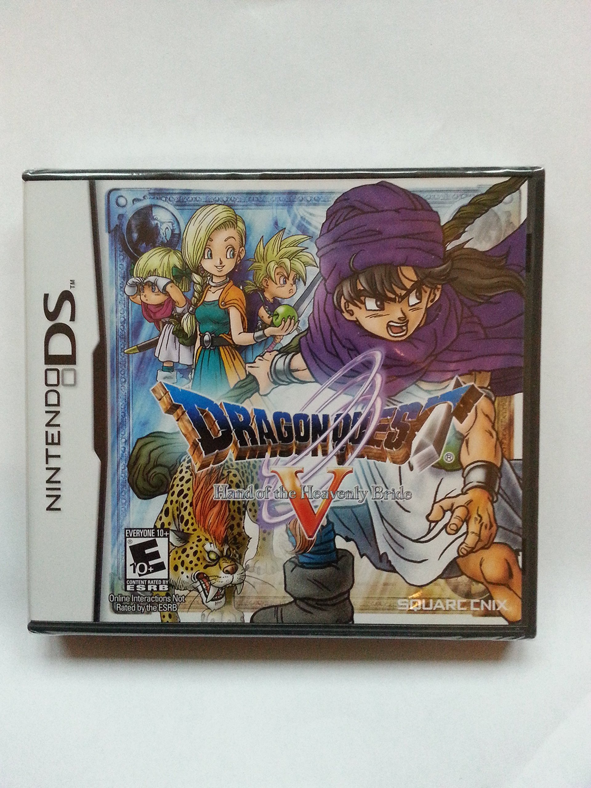 Dragon Quest V: Hand of the Heavenly Bride - Nintendo DS Game - Classic RPG Adventure for Nintendo DS - Perfect for Travel & Home Gaming
