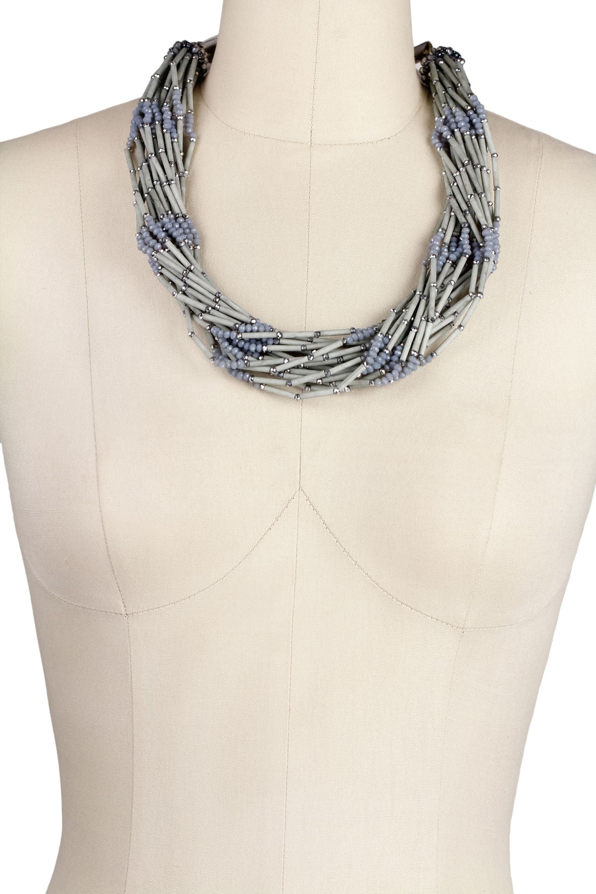 Elegant Multi Strand Statement Necklace for Women - Boho Chic Layered Beaded Jewelry - Perfect for Parties, Weddings & Special Occasions
