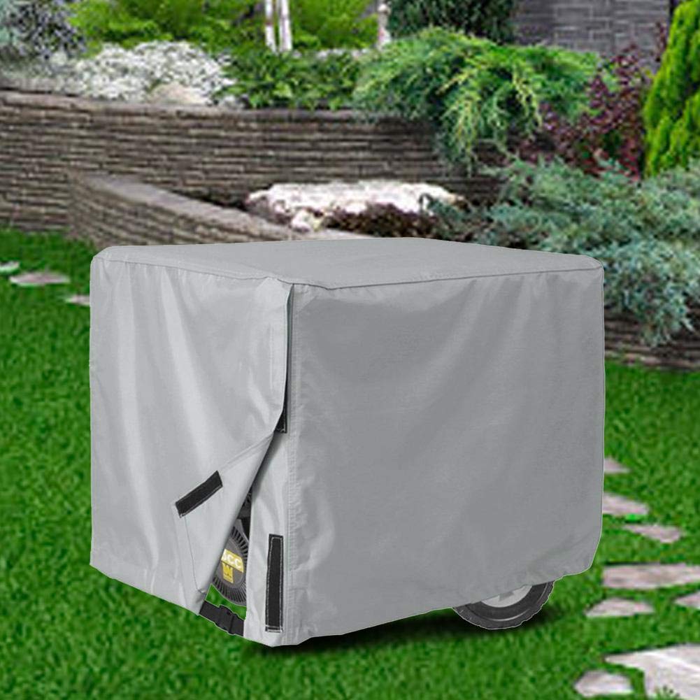 **Waterproof Outdoor Generator Cover - Portable & Dustproof Electric Generator Protection for Patio, Garden & Home Use (Gray) - Ideal for Camping, RV Trips & Emergency Power Backup**