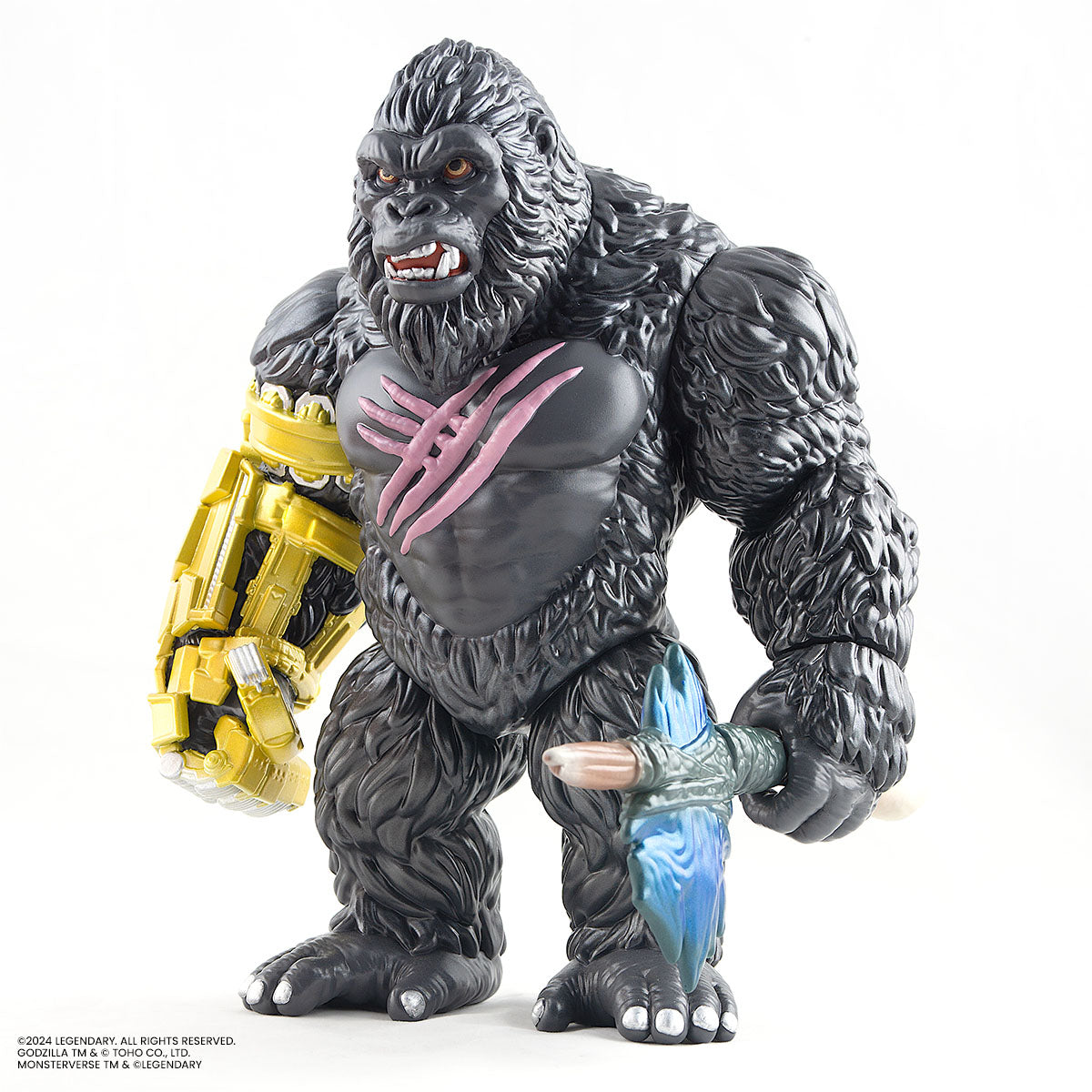 Godzilla x Kong: The New Empire Kong Soft Vinyl Collectible Figure - Movie Merchandise for Fans & Collectors | Perfect for Display, Gifts, and Anime Collections