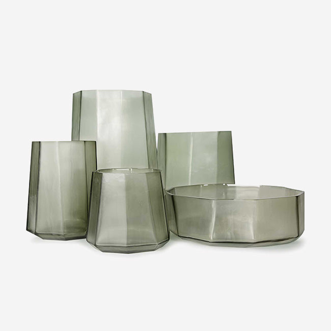 Guaxs | Okka Vase - Modern Ceramic Flower Vase for Home Decor, Wedding Centerpieces & Office Desk Decorations