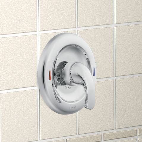 Moen L82659 Adler Posi Temp Shower Valve and Trim Kit in Chrome - Perfect for Bathroom Renovations and Modern Home Upgrades