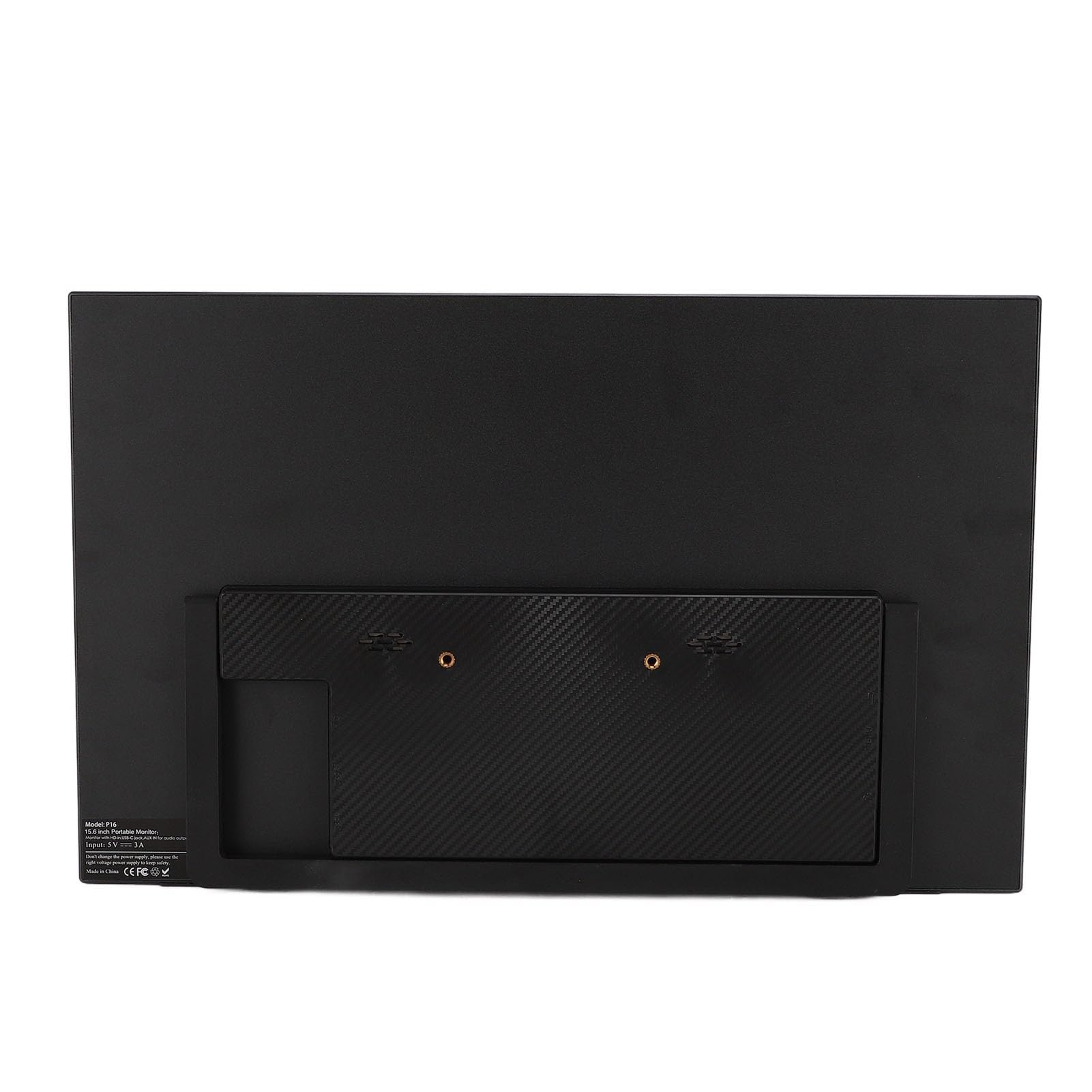 15.6 Inch Portable Monitor FHD 1080P IPS Screen with Built-in Speaker, Ultra Slim Travel Gaming Display with Stand, USB C HDMI External Monitor for Laptop, PC, Mac, PS5 - Perfect for Work, Gaming & Travel