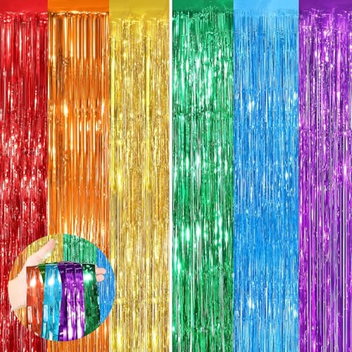 6 Colors Party Streamers