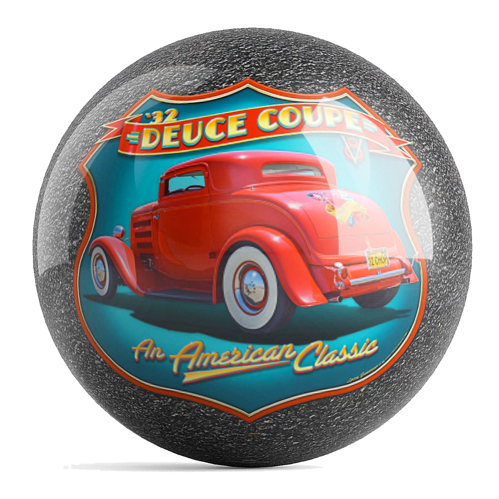 OnTheBallBowling American Classic Bowling Ball by Larry Grossman - Professional Tournament Bowling Equipment for League Play & Practice