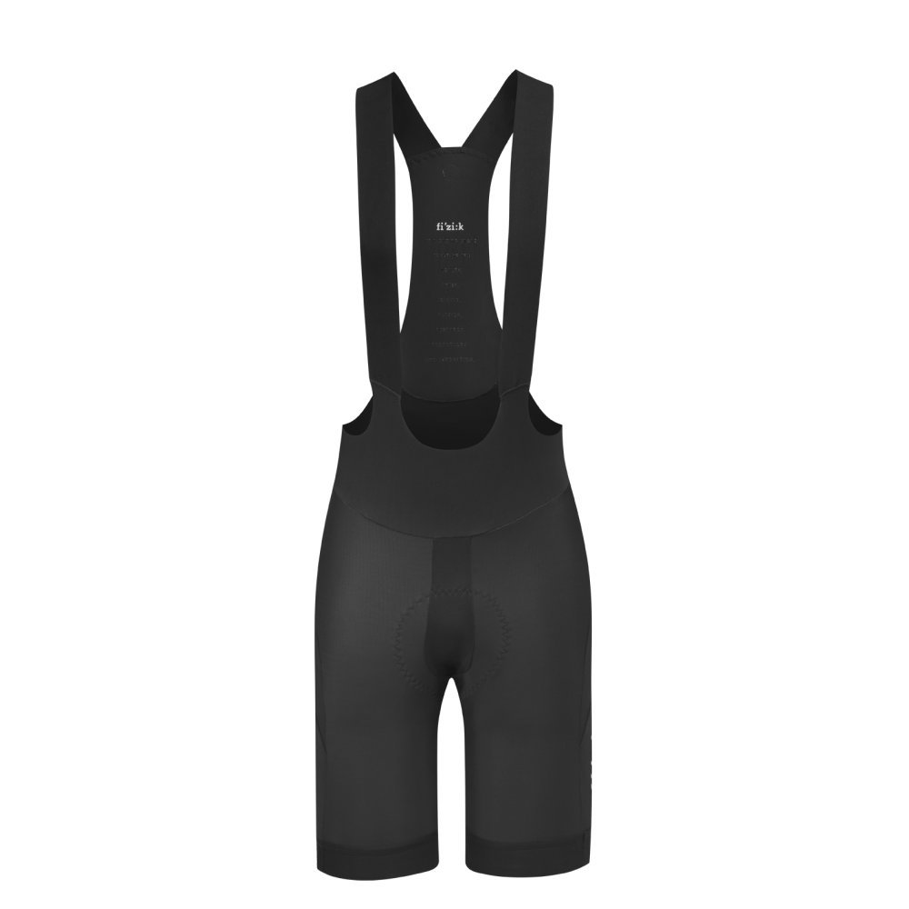 Fizik Link R3 High Waist Cycling Bib Shorts - Comfortable & Breathable for Road Biking & Indoor Training