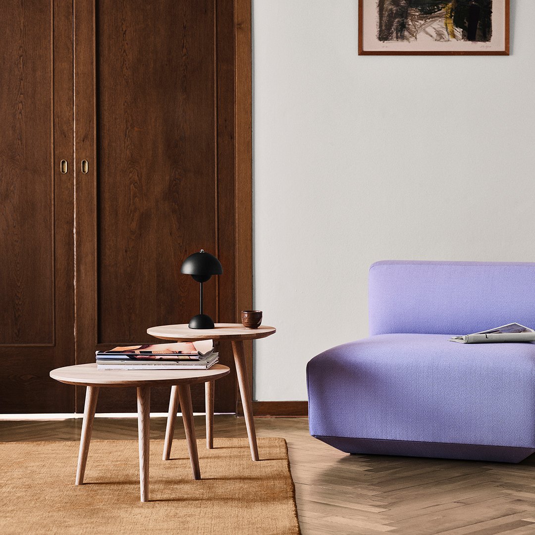 Modern SK14 Coffee Table - Mid-Century Design, Solid Wood, Living Room Centerpiece for Home Decor | Perfect for Lounge, Office, or Small Spaces