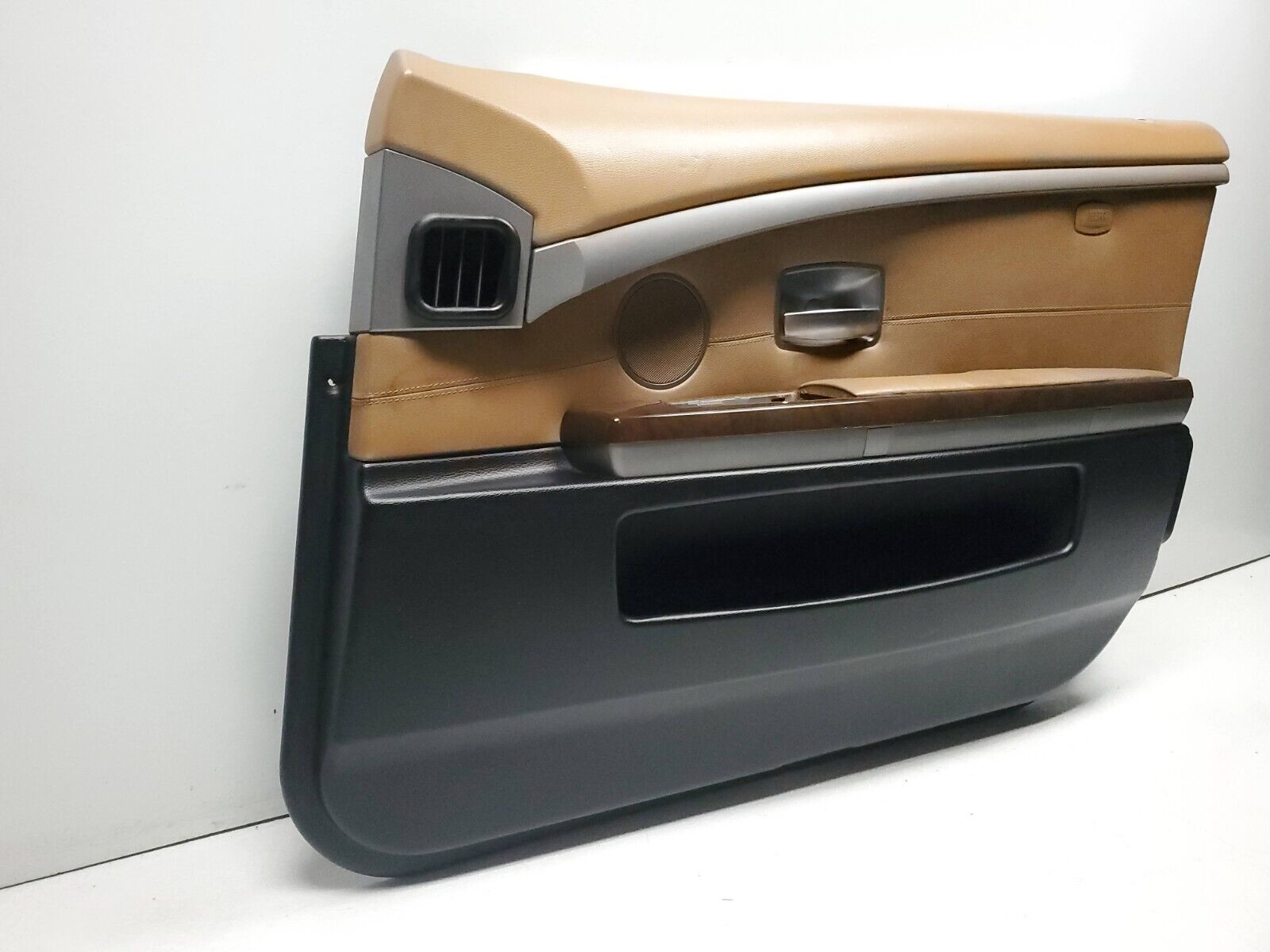 2002-2005 BMW 745i E65 Front Right Door Trim Panel Passenger Side OEM Replacement Part - Perfect for Interior Repair & Restoration Projects