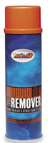 Twin Air Liquid Dirt Remover Spray (500 ML) - Motorcycle & ATV Cleaning Solution - Powerful Degreaser for Bike, Dirt Bike, Off-Road Vehicles - Part Number 159006