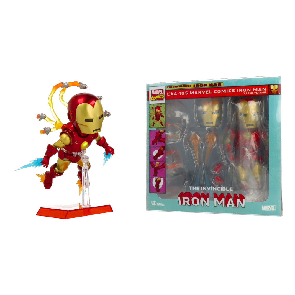 Marvel Egg Attack Iron Man Classic Action Figure - Collectible Toy for Superhero Fans, Perfect for Display & Gifts