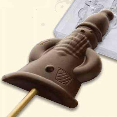 Santa Claus Lollipop Chocolate Mold - Christmas Candy Making Kit for DIY Holiday Treats & Party Favors