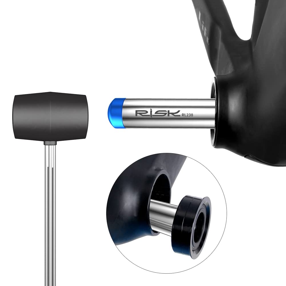 SEADEAR Bicycle Headset Cup Removal Tool - Press-Fit Bearing Remover for BB86 PF30 BB92 - Bike Head Parts & Bottom Bracket Disassembly Tool - Perfect for Bike Maintenance & Repair Shops