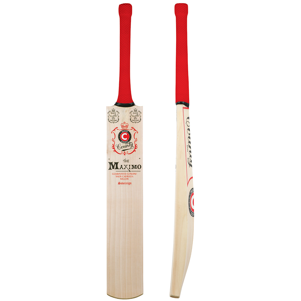 Hunts County Maximo Sovereign Junior Cricket Bat - Lightweight & Durable for Youth Cricket Training & Matches - Perfect for Practice, Games & Tournaments