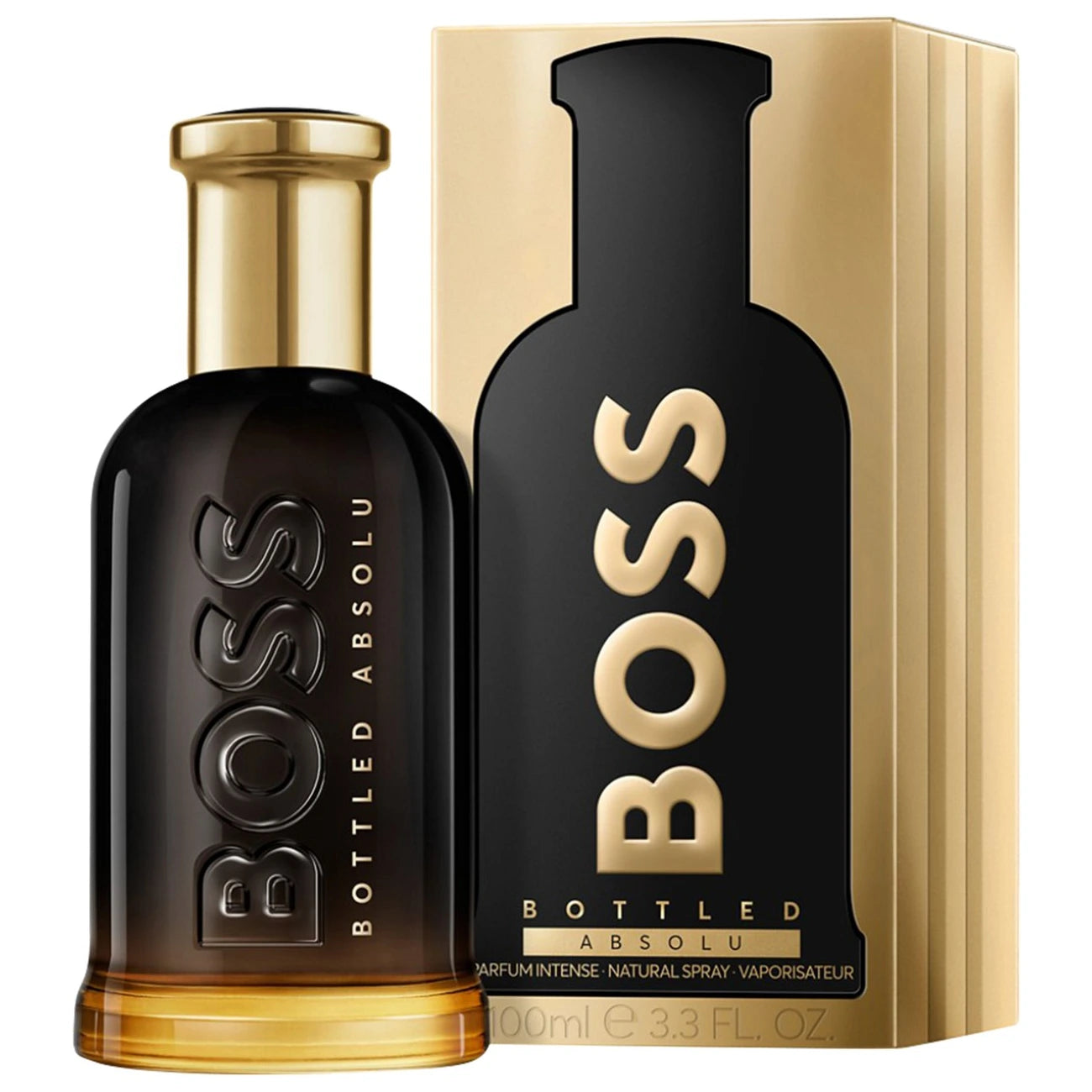 Boss Bottled Absolu Intense Eau de Parfum for Men - 3.4 oz / 100ml Luxury Cologne | Perfect for Date Night, Office & Special Occasions