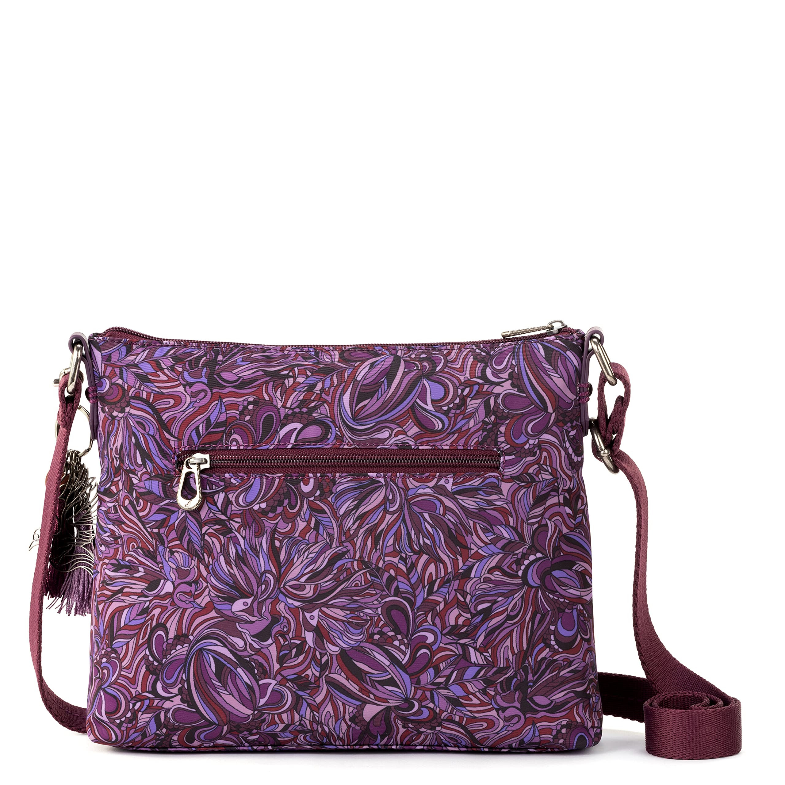 Sakroots Eco-Friendly Crossbody Bag for Women - Lightweight & Stylish Twill Shoulder Purse - Perfect for Travel, Work & Everyday Use