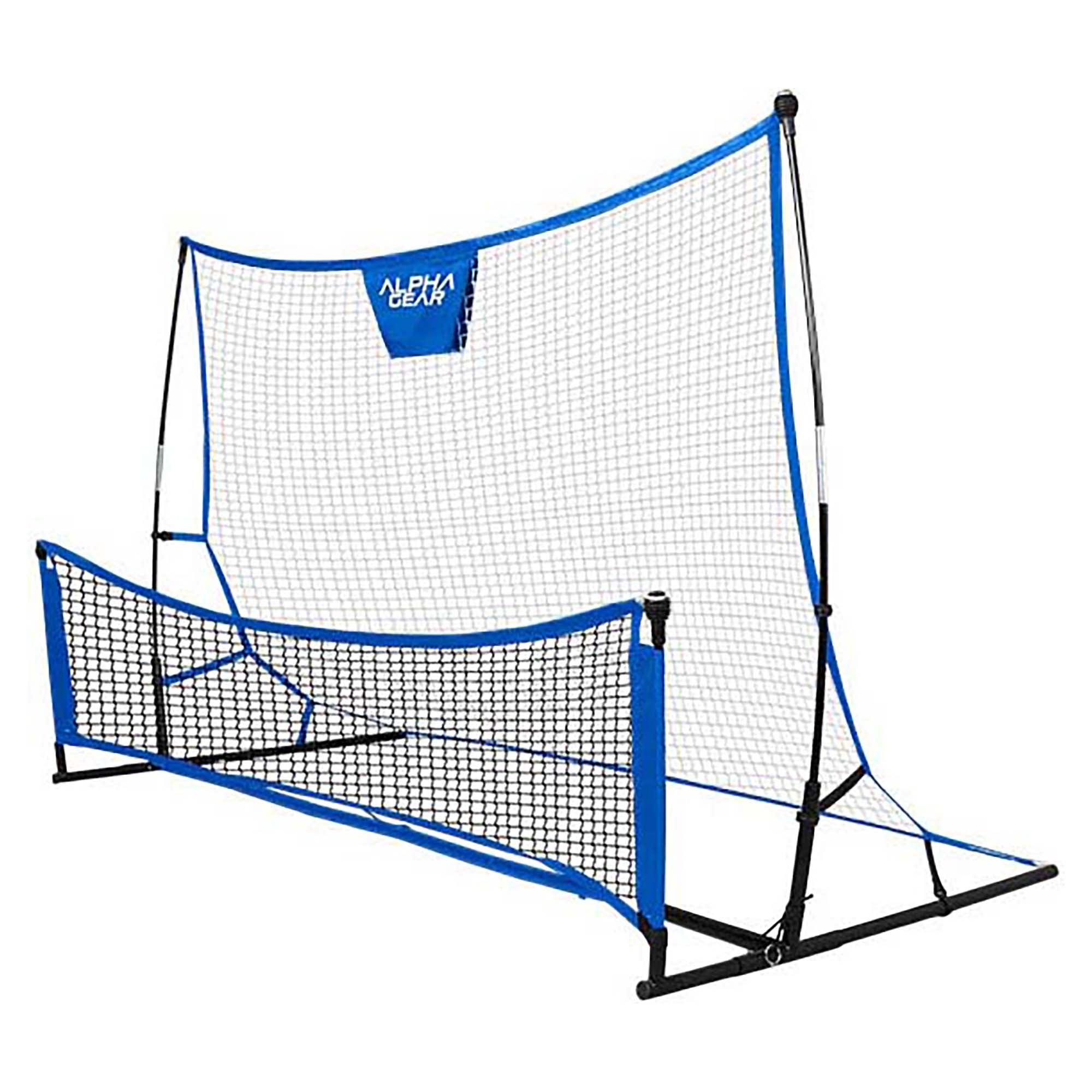 2-Sided Portable Rebounder Goal - Soccer Training Equipment for Kids & Adults - Perfect for Backyard, Park & Indoor Soccer Practice