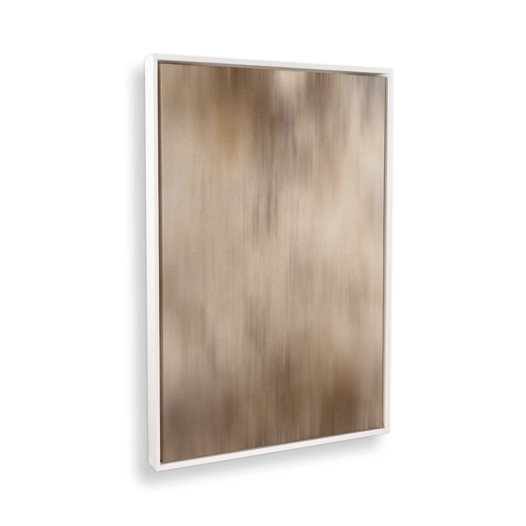 Cosmic Latte Art Print on Canvas - Modern Space Themed Wall Decor for Living Room, Bedroom & Office
