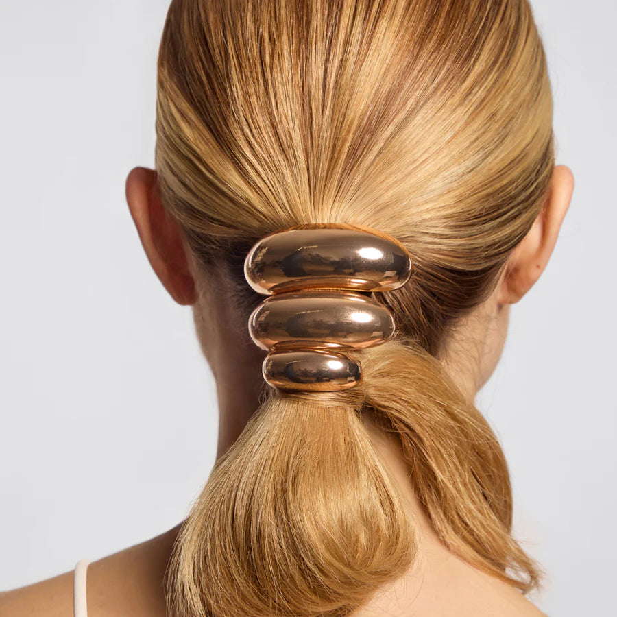 Stylish Gold Metal Cloud Cuff Bracelet - Large Size for Women | Perfect for Parties, Weddings & Evening Events