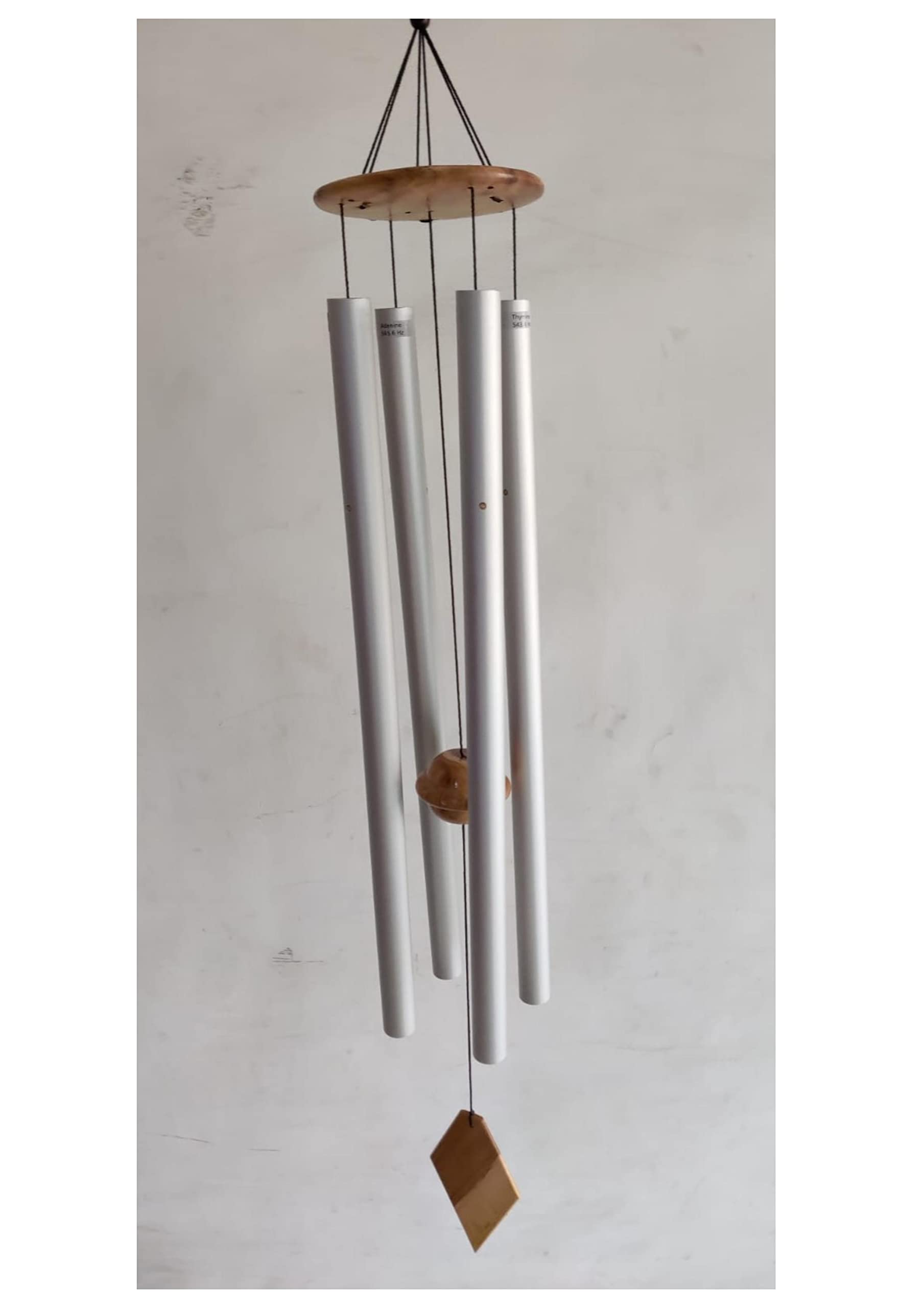 DNA Healing Wind Chime - Large Handcrafted Sound Therapy Chime for Meditation, Yoga & Relaxation - Outdoor Garden Decor & Spiritual Healing Instrument