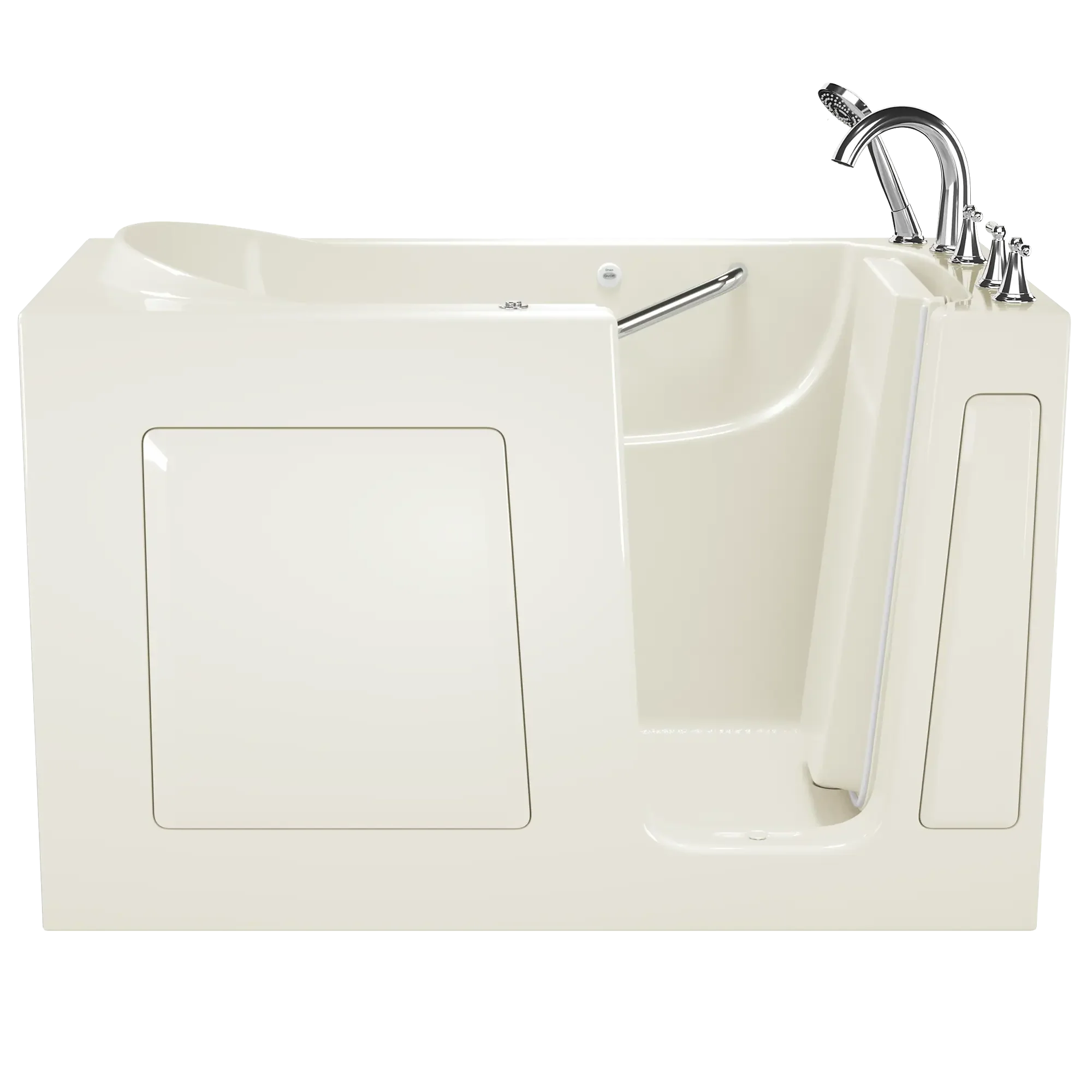 30x60 Inch Gelcoat Walk-In Bathtub with Air Spa System - Right Hand Door & Drain - Perfect for Elderly & Mobility Needs - Relaxing Hydrotherapy at Home