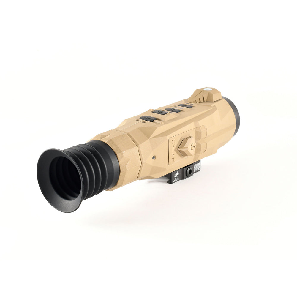 iRay Alpha 3-8x LPVO Thermal Rifle Scope - Long Range 2400 Yards for Hunting & Tactical Shooting