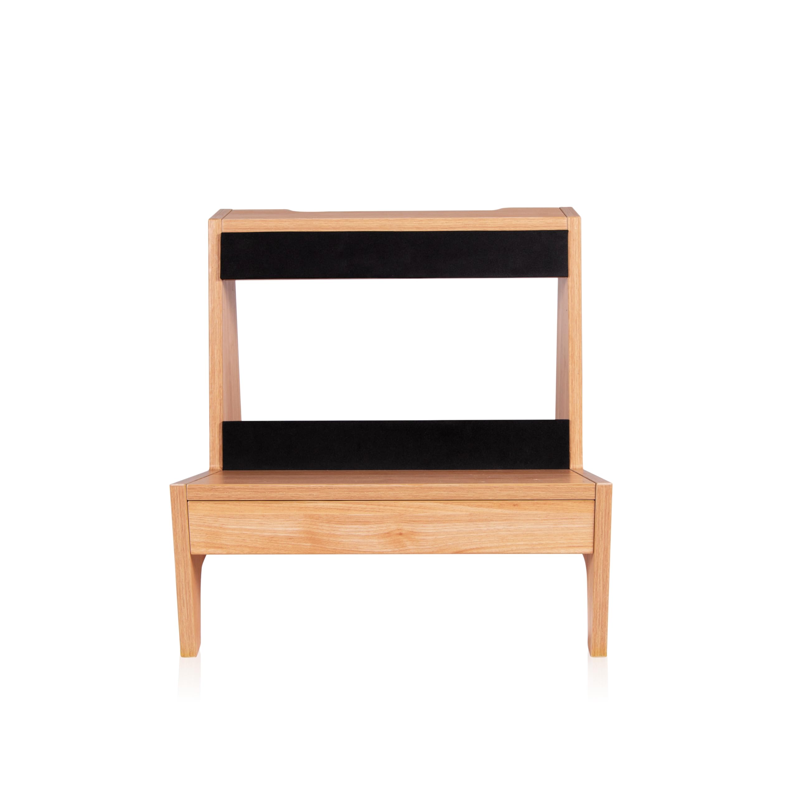 Gator Frameworks GFW-ELITEGTRAMPSM-MPL Small Guitar Amp Stand - Natural Maple Matte Finish | Portable & Adjustable for Electric Guitar Amplifiers | Perfect for Home Studios, Live Gigs & Practice Sessions