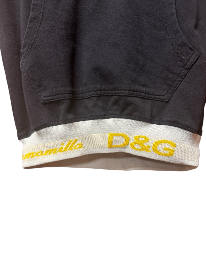 Dolce & Gabbana Women's Cropped Hoodie - Size XS | Stylish Casual Pullover for Streetwear & Everyday Fashion