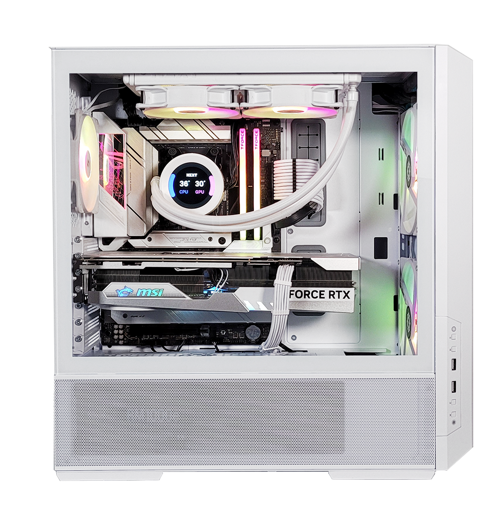 XOTIC PC G7 LANCOOL GHOST Black Label Gaming Desktop - AMD X670 RYZEN Processor, DDR5 RAM, High Performance Gaming PC for Streaming & Esports | Perfect for Home Gaming Setup & VR Experiences