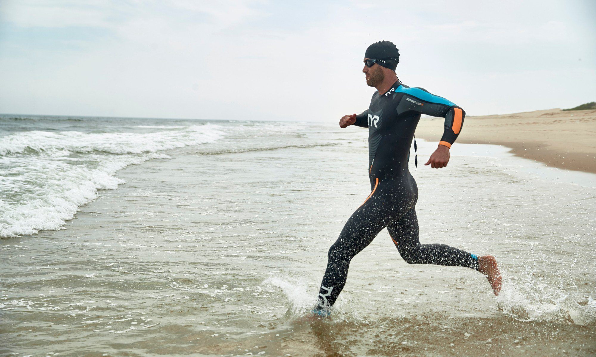 TYR Men's Hurricane Category 2 Wetsuit - Premium Neoprene Triathlon & Surfing Suit for Competitive Swimming, Open Water Training & Water Sports