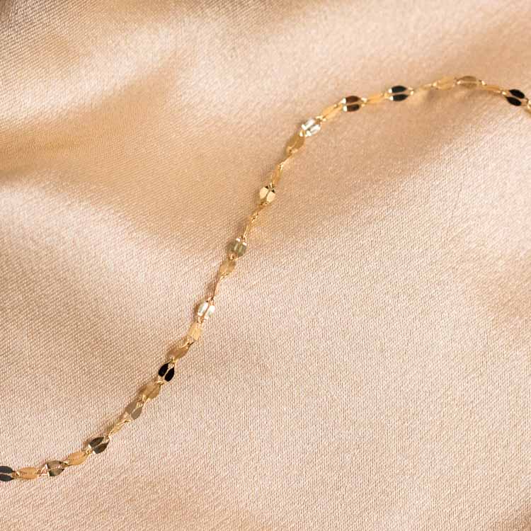 Solid Gold Bold Sparkle Link Chain Bracelet for Women - 14K Yellow Gold Chunky Curb Chain Bracelet - Elegant Statement Jewelry for Parties, Weddings & Special Occasions