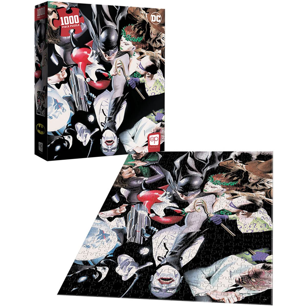 Batman Tango with Evil 1000-Piece Jigsaw Puzzle | DC Comics Superhero Puzzle for Adults & Teens | Perfect for Family Game Night & Home Decor