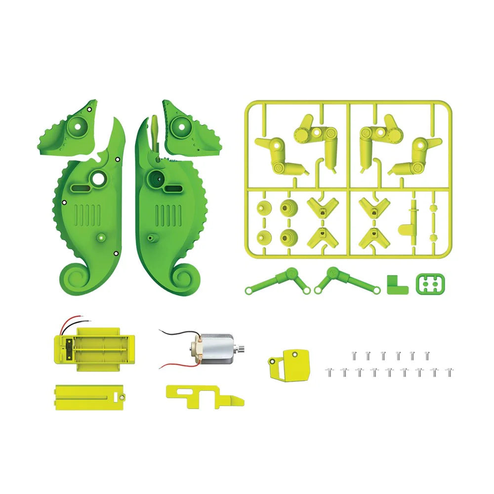 4M KidzRobotix Chameleon Robot Kit - STEM Science Toy for Kids Ages 8+, Build Your Own Color-Changing Robot - Perfect for Science Projects, STEM Learning & Birthday Gifts