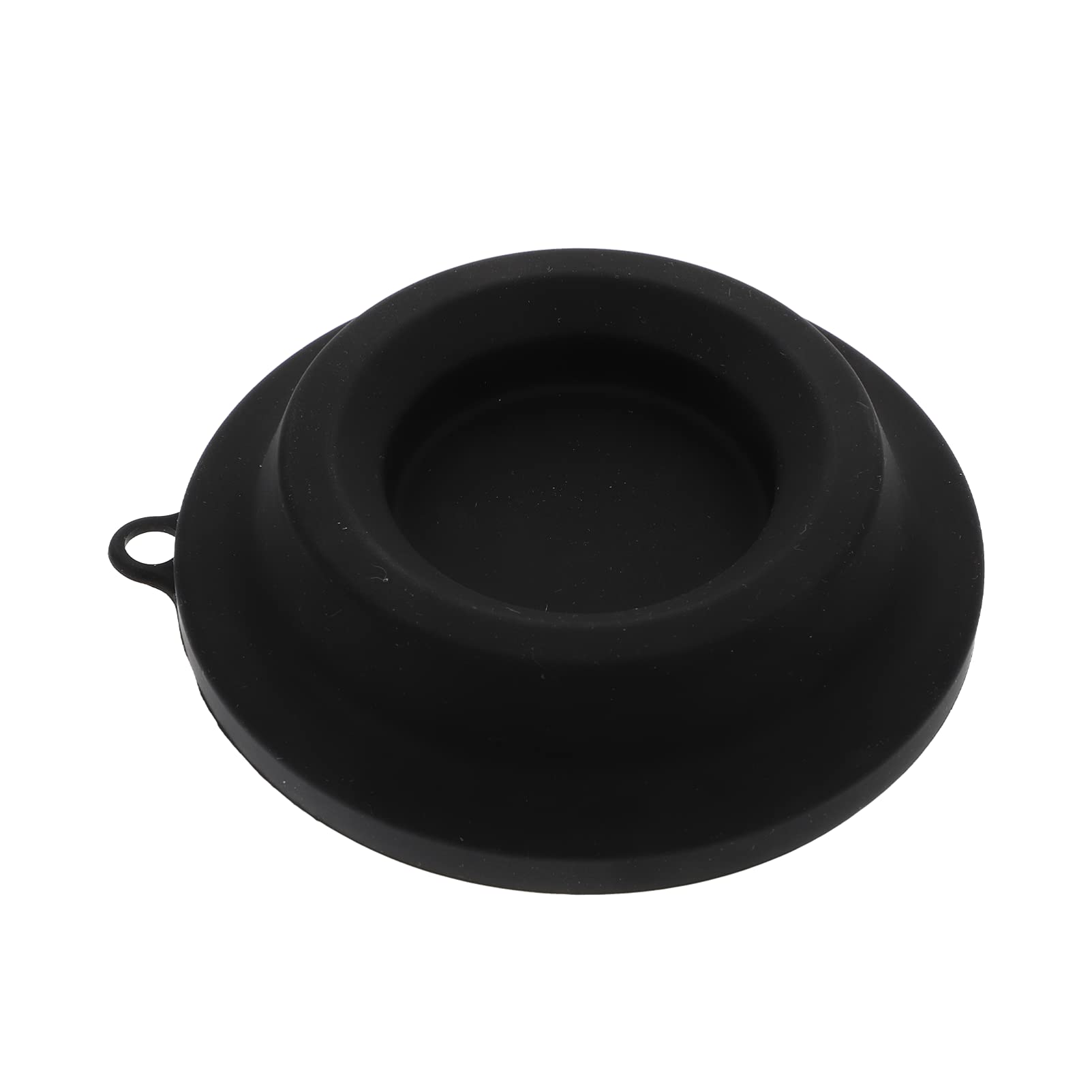 HEMOTON Silicone Lid Stand Holder for Ninja Foodi Pressure Cooker & Air Fryer (6.5-8Qt) - Black | Cookware Organizer Accessory | Perfect for Kitchen Countertop Storage & Cooking Safety