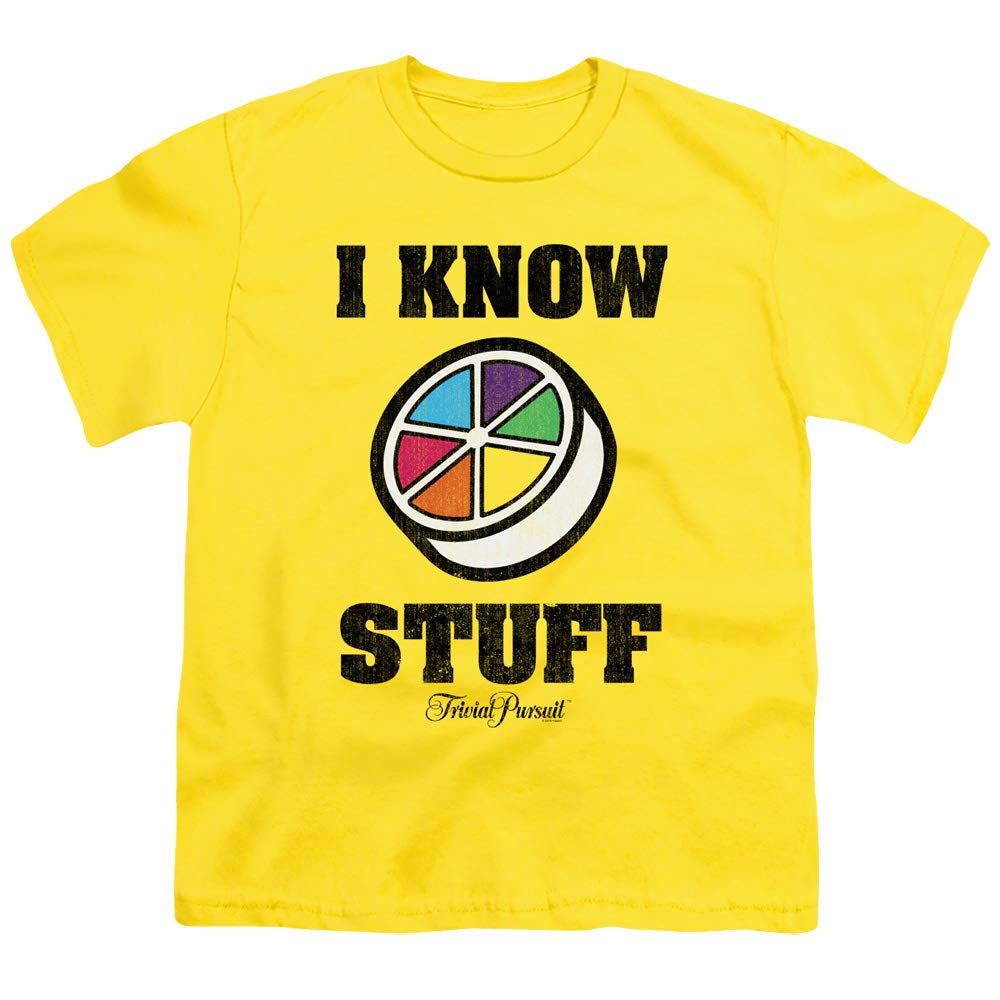 Trivial Pursuit Youth T-Shirt - Fun Unisex Tee for Game Nights