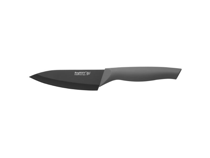 BergHOFF Essentials 8-Inch Stainless Steel Chef's Knife with Protective Sleeve - Professional Kitchen Knife for Chopping, Slicing & Dicing - Perfect for Home Cooks & Professional Chefs