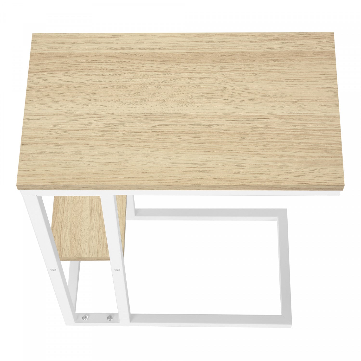 Breck Side Table - Natural Wood Nightstand for Bedroom, Living Room & Office - Stylish End Table with Modern Design