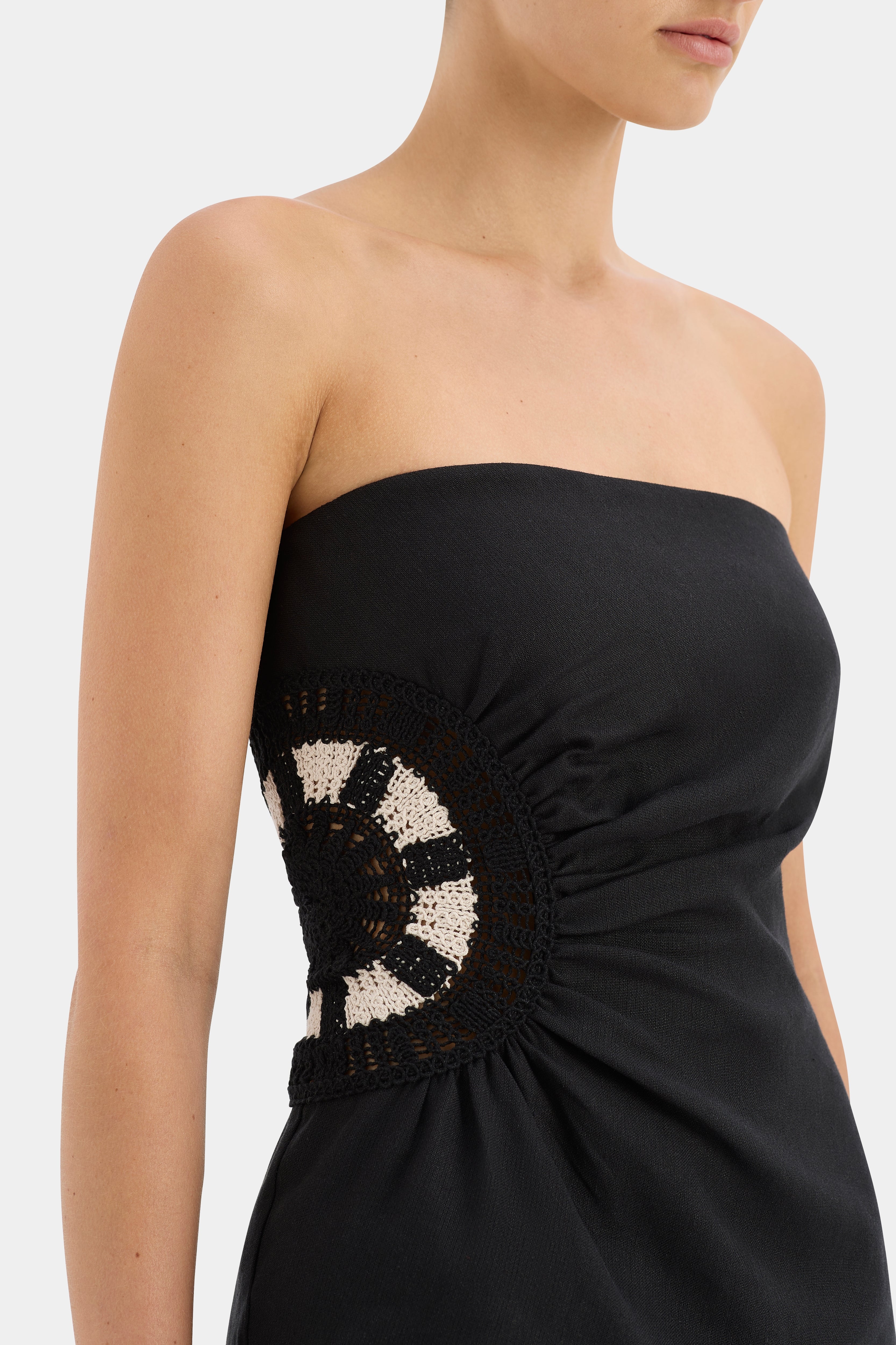 Black Dorian Bodice - Elegant Corset Top for Women | Perfect for Cosplay, Renaissance Fairs & Gothic Fashion