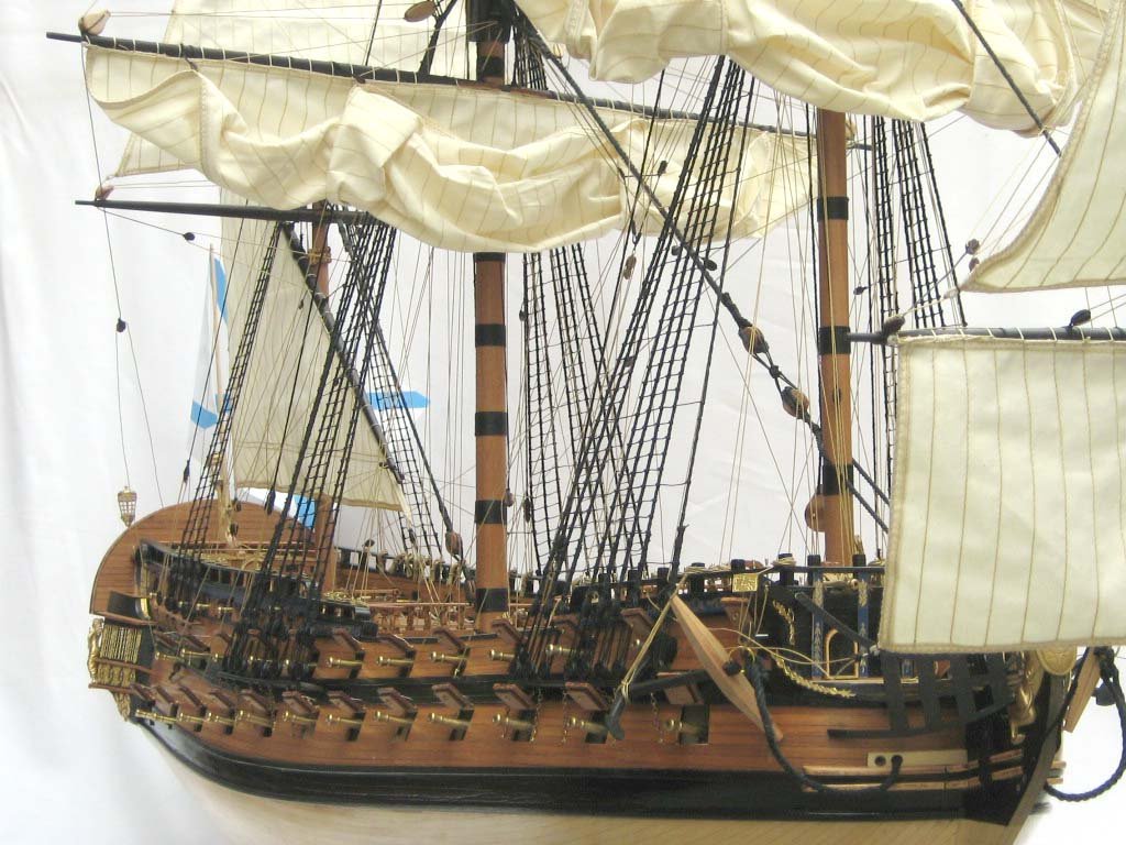INGERMANLAND 1715 Model Ship Kit - 1/50 Scale Wooden Ship Model - 1304mm (51.3